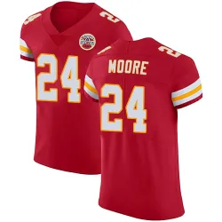 Kansas City Chiefs Men's Elite Red Team Color Vapor Untouchable Jersey (24 Skyy Moore)