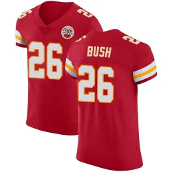 Kansas City Chiefs Men's Elite Red Team Color Vapor Untouchable Jersey (26 Deon Bush)