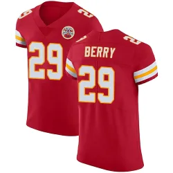Kansas City Chiefs Men's Elite Red Team Color Vapor Untouchable Jersey (29 Eric Berry)