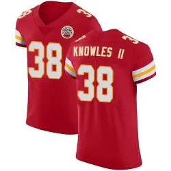 Kansas City Chiefs Men's Elite Red Team Color Vapor Untouchable Jersey (38 Kevin Knowles II)