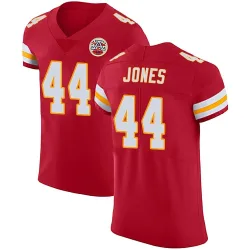 Kansas City Chiefs Men's Elite Red Team Color Vapor Untouchable Jersey (44 Cam Jones)