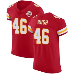 Kansas City Chiefs Men's Elite Red Team Color Vapor Untouchable Jersey (46 Darius Rush)