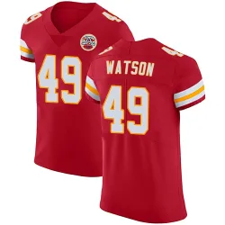 Kansas City Chiefs Men's Elite Red Team Color Vapor Untouchable Jersey (49 Tre Watson)