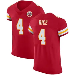 Kansas City Chiefs Men's Elite Red Team Color Vapor Untouchable Jersey (4 Rashee Rice)