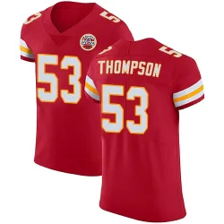 Kansas City Chiefs Men's Elite Red Team Color Vapor Untouchable Jersey (53 BJ Thompson)