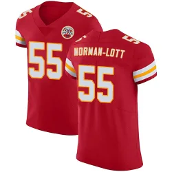 Kansas City Chiefs Men's Elite Red Team Color Vapor Untouchable Jersey (55 Omarr Norman-Lott)