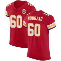 Kansas City Chiefs Men's Elite Red Team Color Vapor Untouchable Jersey (60 Hunter Nourzad)