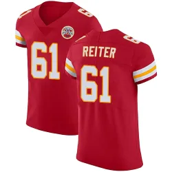 Kansas City Chiefs Men's Elite Red Team Color Vapor Untouchable Jersey (61 Austin Reiter)