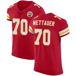 Kansas City Chiefs Men's Elite Red Team Color Vapor Untouchable Jersey (70 McKade Mettauer)