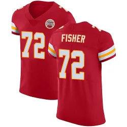 NFL Kansas City Chiefs Elite Grey Shadow Nike Jersey (72 Eric Fisher)