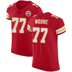 Kansas City Chiefs Men's Elite Red Team Color Vapor Untouchable Jersey (77 Jaylon Moore)