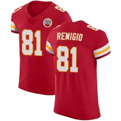 Kansas City Chiefs Men's Elite Red Team Color Vapor Untouchable Jersey (81 Nikko Remigio)