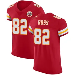 Kansas City Chiefs Men's Elite Red Team Color Vapor Untouchable Jersey (82 Justyn Ross)