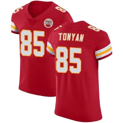 Kansas City Chiefs Men's Elite Red Team Color Vapor Untouchable Jersey (85 Robert Tonyan)
