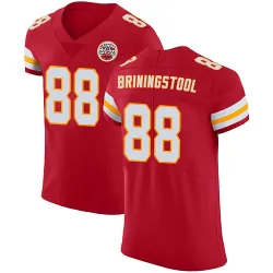 Kansas City Chiefs Men's Elite Red Team Color Vapor Untouchable Jersey (88 Jake Briningstool)