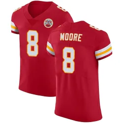 Kansas City Chiefs Men's Elite Red Team Color Vapor Untouchable Jersey (8 Matt Moore)
