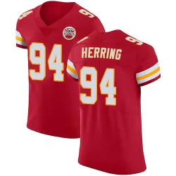 Kansas City Chiefs Men's Elite Red Team Color Vapor Untouchable Jersey (94 Malik Herring)
