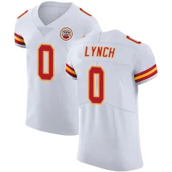 Kansas City Chiefs Men's Elite White Vapor Untouchable Jersey (0 Blake Lynch)