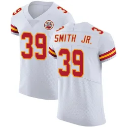 Kansas City Chiefs Men's Elite White Vapor Untouchable Jersey (39 Melvin Smith Jr.)
