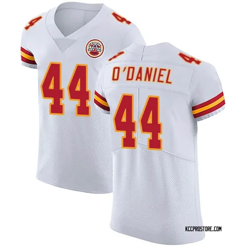 Kansas City Chiefs Men's Elite White Vapor Untouchable Jersey (44 Dorian O'Daniel)