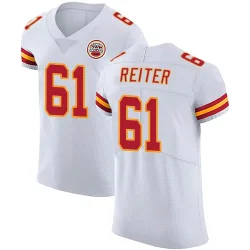 Kansas City Chiefs Men's Elite White Vapor Untouchable Jersey (61 Austin Reiter)