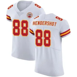 Kansas City Chiefs Men's Elite White Vapor Untouchable Jersey (88 Peyton Hendershot)