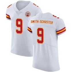 Kansas City Chiefs Men's Elite White Vapor Untouchable Jersey (9 JuJu Smith-Schuster)