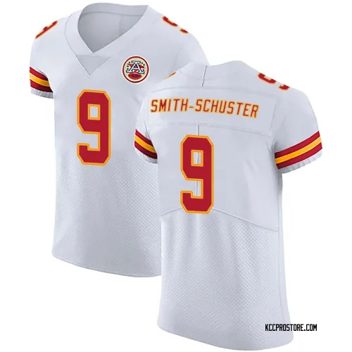 Kansas City Chiefs Men's Elite White Vapor Untouchable Jersey (9 JuJu Smith-Schuster)