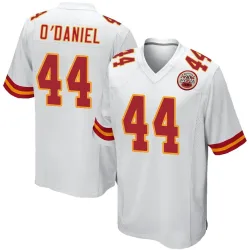 Kansas City Chiefs Men's Game White Jersey (44 Dorian O'Daniel)