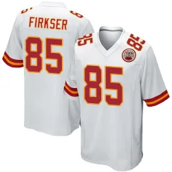 Kansas City Chiefs Men's Game White Jersey (85 Anthony Firkser)