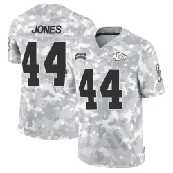 Kansas City Chiefs Men's Limited Arctic Camo 2024 Salute to Service Jersey (44 Cam Jones)