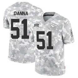 Kansas City Chiefs Men's Limited Arctic Camo 2024 Salute to Service Jersey (51 Mike Danna)