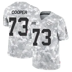 Kansas City Chiefs Men's Limited Arctic Camo 2024 Salute to Service Jersey (73 Dalton Cooper)