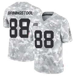 Kansas City Chiefs Men's Limited Arctic Camo 2024 Salute to Service Jersey (88 Jake Briningstool)