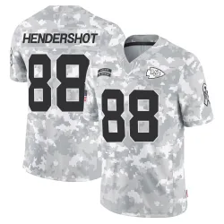 Kansas City Chiefs Men's Limited Arctic Camo 2024 Salute to Service Jersey (88 Peyton Hendershot)