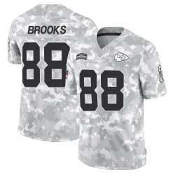 Kansas City Chiefs Men's Limited Arctic Camo 2024 Salute to Service Jersey (88 Phillip Brooks)