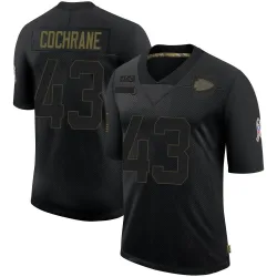 Kansas City Chiefs Men's Limited Black 2020 Salute To Service Jersey (43 Jack Cochrane)