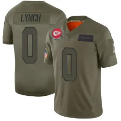 Kansas City Chiefs Men's Limited Camo 2019 Salute to Service Jersey (0 Blake Lynch)
