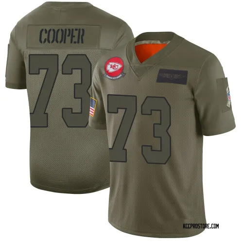 Kansas City Chiefs Men's Limited Camo 2019 Salute to Service Jersey (73 Dalton Cooper)