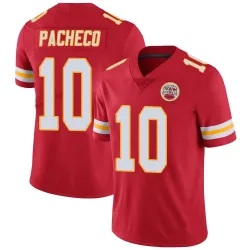 Kansas City Chiefs Men's Limited Red Team Color Vapor Untouchable Jersey (10 Isiah Pacheco)
