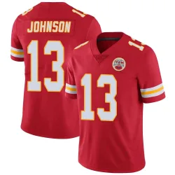 Kansas City Chiefs Men's Limited Red Team Color Vapor Untouchable Jersey (13 Nazeeh Johnson)