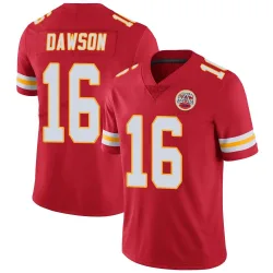 Kansas City Chiefs Men's Limited Red Team Color Vapor Untouchable Jersey (16 Len Dawson)