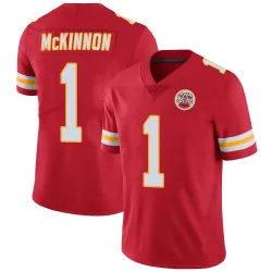 Kansas City Chiefs Men's Limited Red Team Color Vapor Untouchable Jersey (1 Jerick McKinnon)