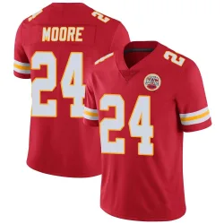 Kansas City Chiefs Men's Limited Red Team Color Vapor Untouchable Jersey (24 Skyy Moore)