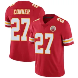 Kansas City Chiefs Men's Limited Red Team Color Vapor Untouchable Jersey (27 Chamarri Conner)