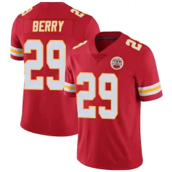 Kansas City Chiefs Men's Limited Red Team Color Vapor Untouchable Jersey (29 Eric Berry)