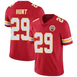 Kansas City Chiefs Men's Limited Red Team Color Vapor Untouchable Jersey (29 Kareem Hunt)