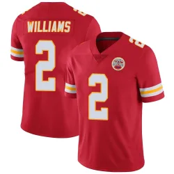 Kansas City Chiefs Men's Limited Red Team Color Vapor Untouchable Jersey (2 Joshua Williams)
