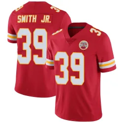 Kansas City Chiefs Men's Limited Red Team Color Vapor Untouchable Jersey (39 Melvin Smith Jr.)