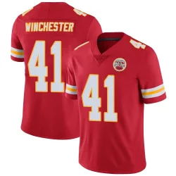 Kansas City Chiefs Men's Limited Red Team Color Vapor Untouchable Jersey (41 James Winchester)